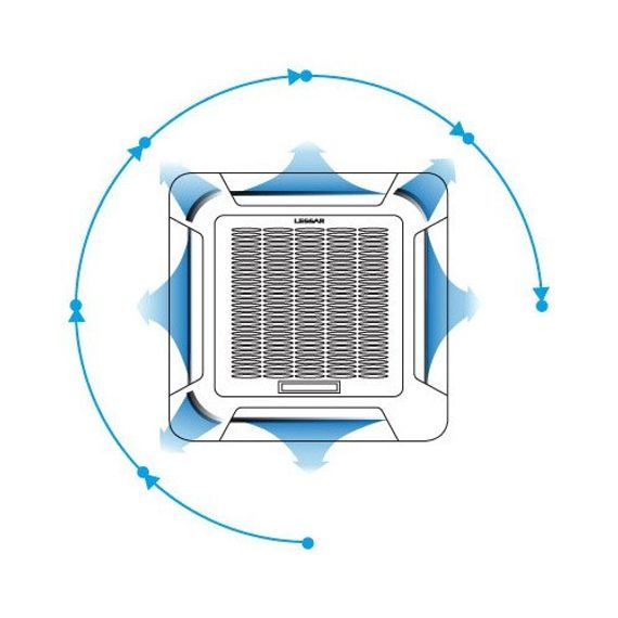 Кассетный фанкойл до 8 кВт Lessar LSF-600BM42/LZ-FPB2 — (4)