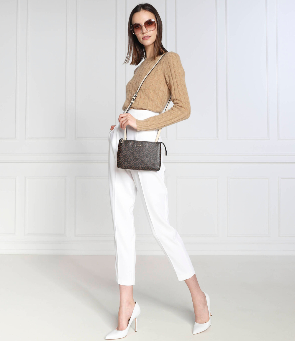 сумка-мессенджер Calvin Klein - коричневый(K60K609417)