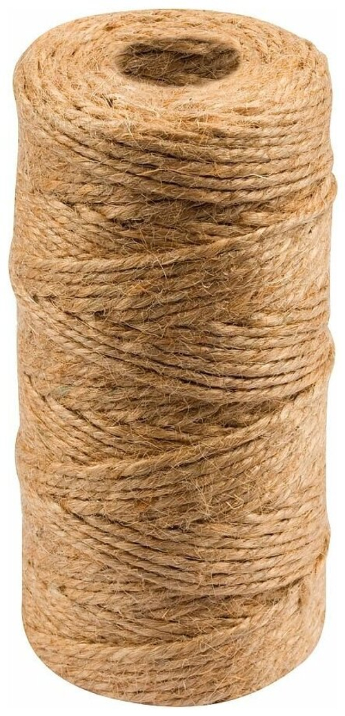 ШПАГАТ ЗУБР СТРОИТЕЛЬНО-ОТДЕЛОЧНЫЙ ДЖУТОВЫЙ 60М 50105-060