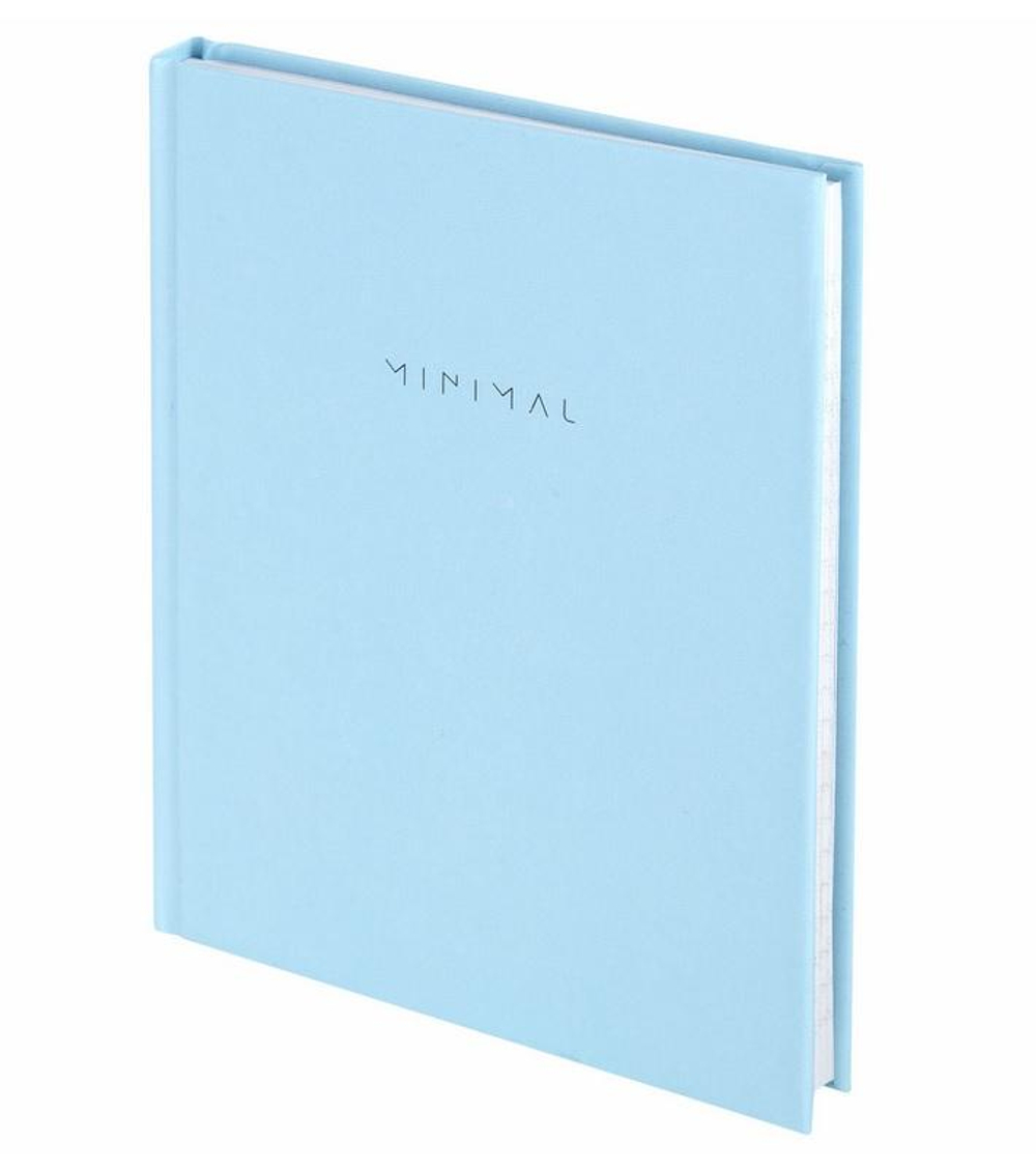 Блокнот А6 80л,клетка,твердый переплет "Minimal"(BRAUBERG)