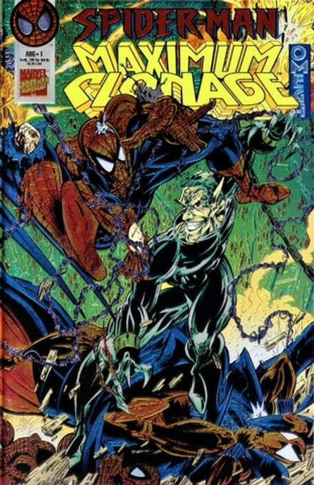 Комикс Spider-Man Maximum Clonage Omega