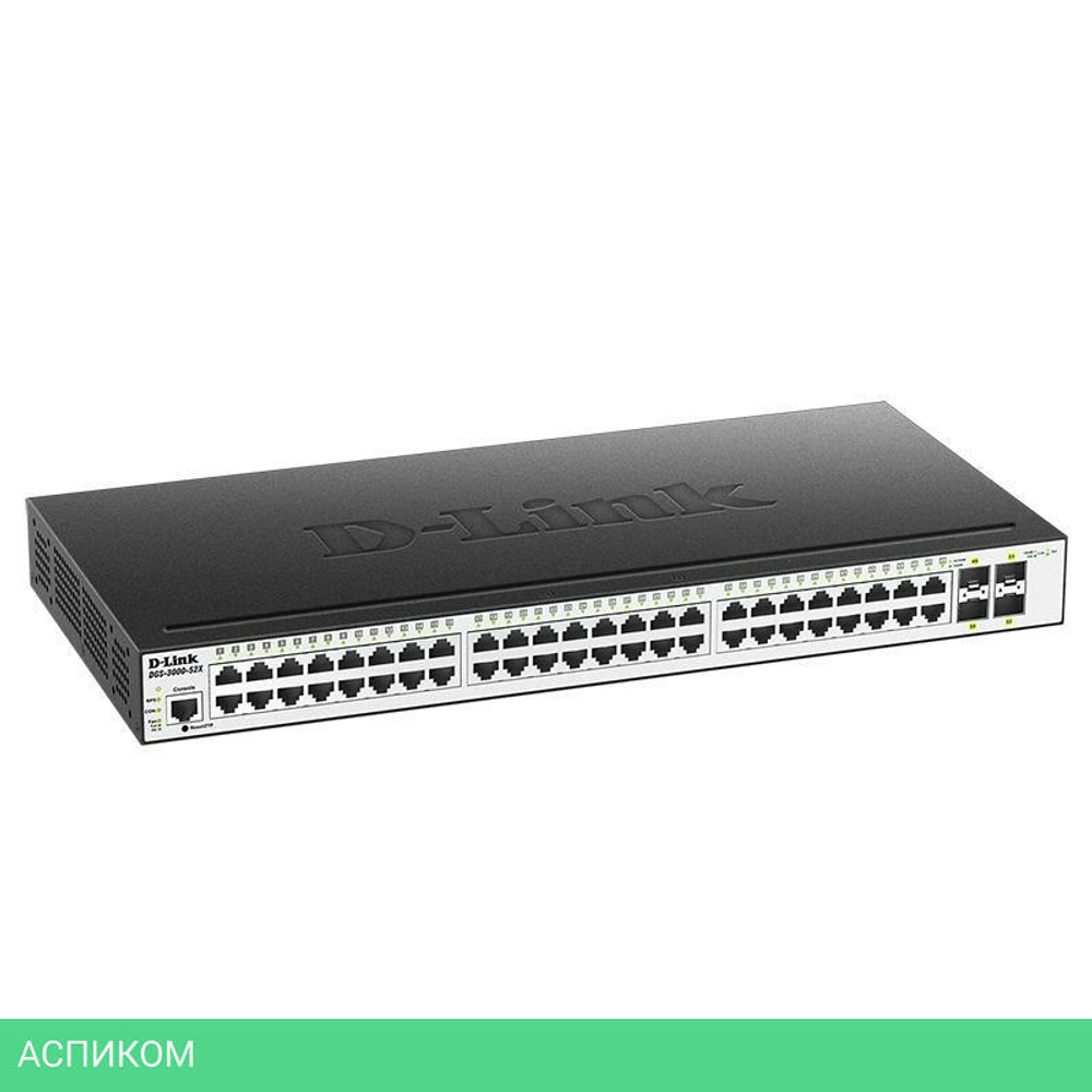 Коммутатор D-Link DGS-3000-52X/B1A
