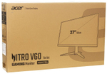 Монитор 27" Acer VG270UZ1bmiipx/UM.HV0EE.107 черный
