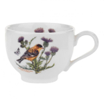 Чашка чайная с блюдцем Portmeirion "Ботанический сад. Щегол" 200мл
