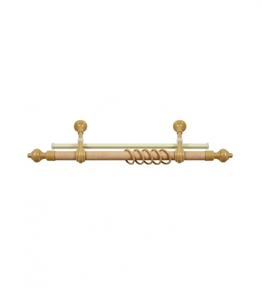 Карниз круглый Legrand Кантри 2-х рядный 2400 мм