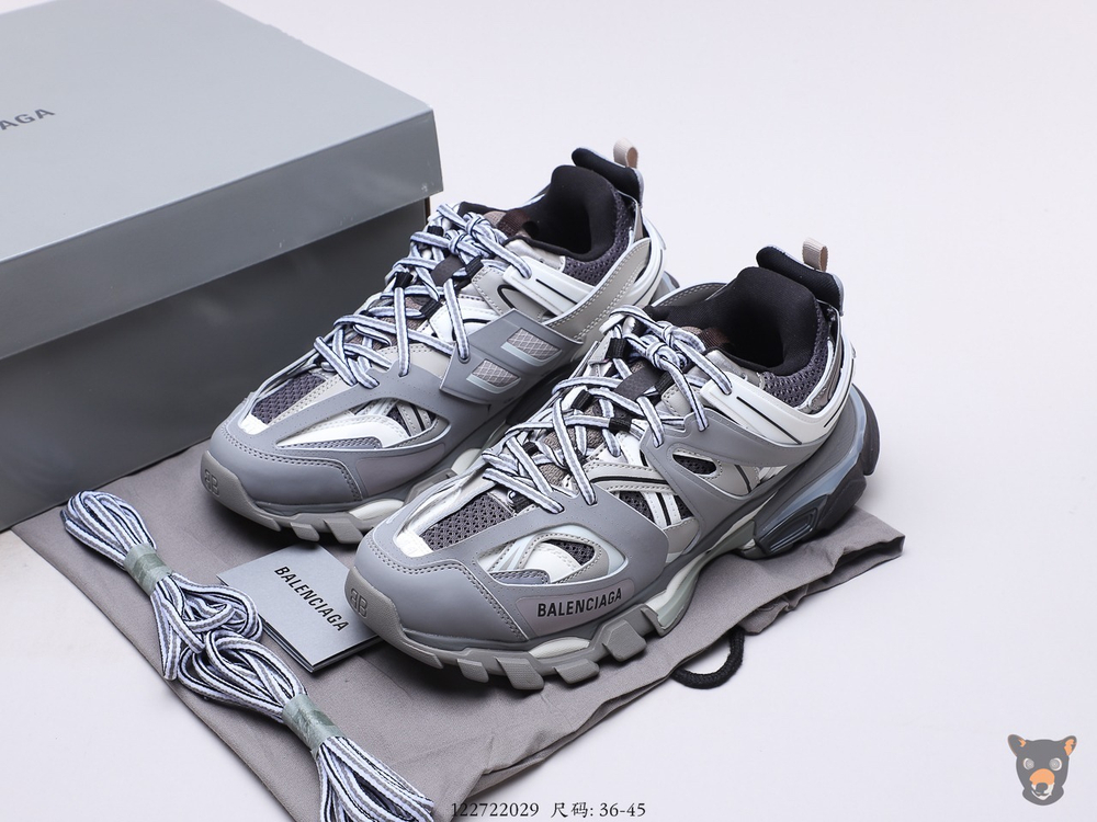 Кроссовки Track Trainers Grey/White