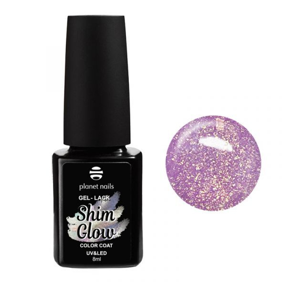 Planet Nails Гель-лак "Shim Glow" - 942, 8мл