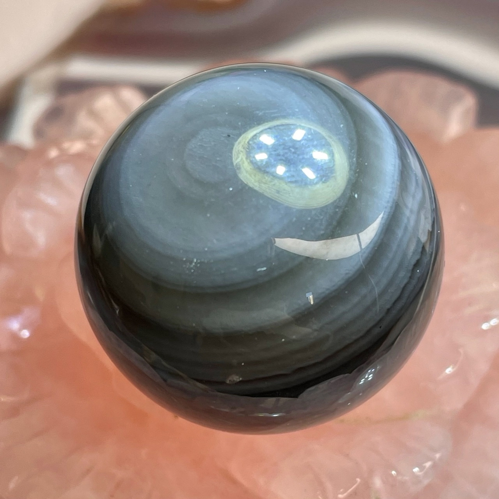48970 Обсидиан Радужный Шар 34мм