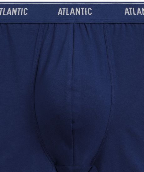 Трусы мужские боксеры (2шт), Atlantic 2RMH-011, хлопок, бирюзово-зеленый + темно-голубой