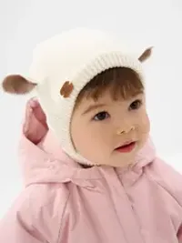 Шапка из смесовой шерсти на подкладе "Овечка" 0+