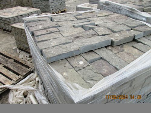 Paving stones sandstone sawn Gray /m2