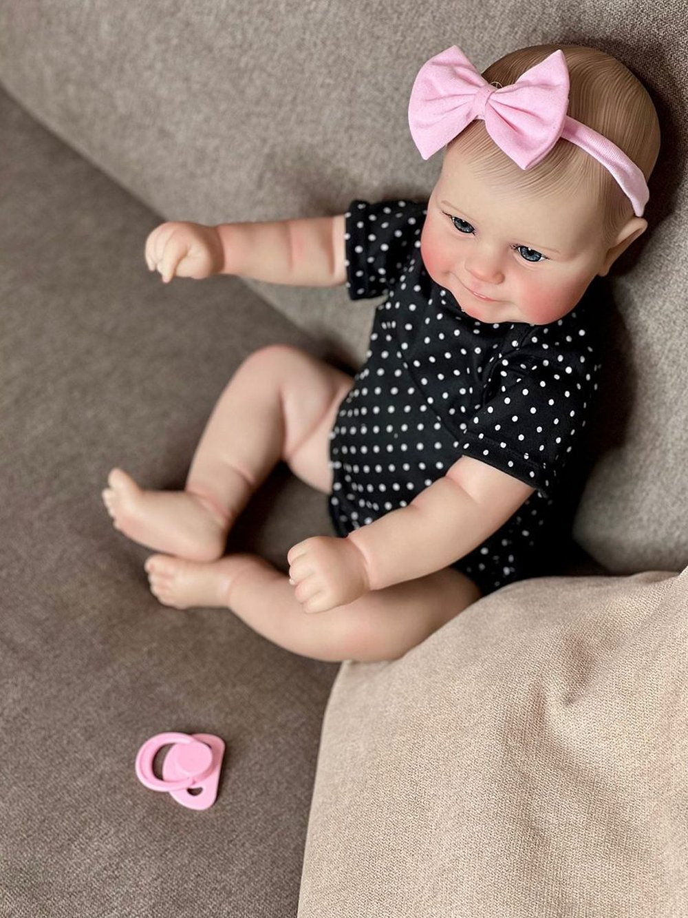 Кукла Реборн виниловая 50см в пакете (FA-100)