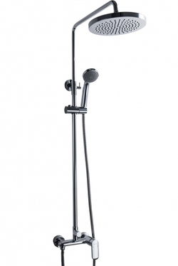 Душевая колонна со смесителем для душа Bravat Opal C