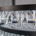 Подвесная светодиодная люстра Citilux Celeste Nero EL320P120.1