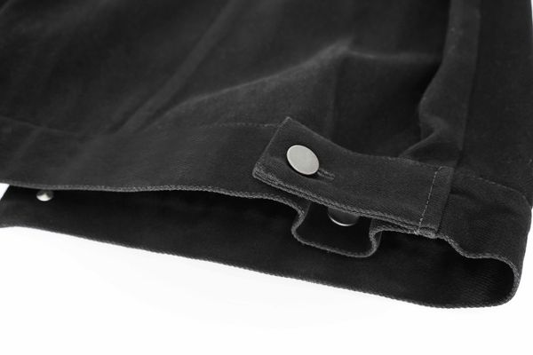 Куртка Futureisnown Coverall jacket Джинсовая Черная - фото 11