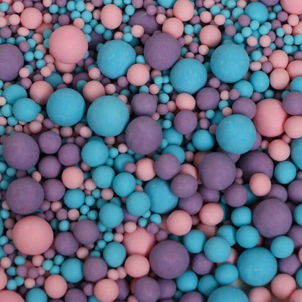 Посыпка кондитерская ассорти (розовая, сирень, голубая) 50гр