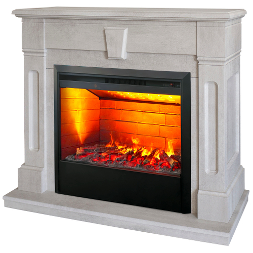 Каминокомплект Real Flame Kellie 25,5/26 WT с очагом 3D Helios 26