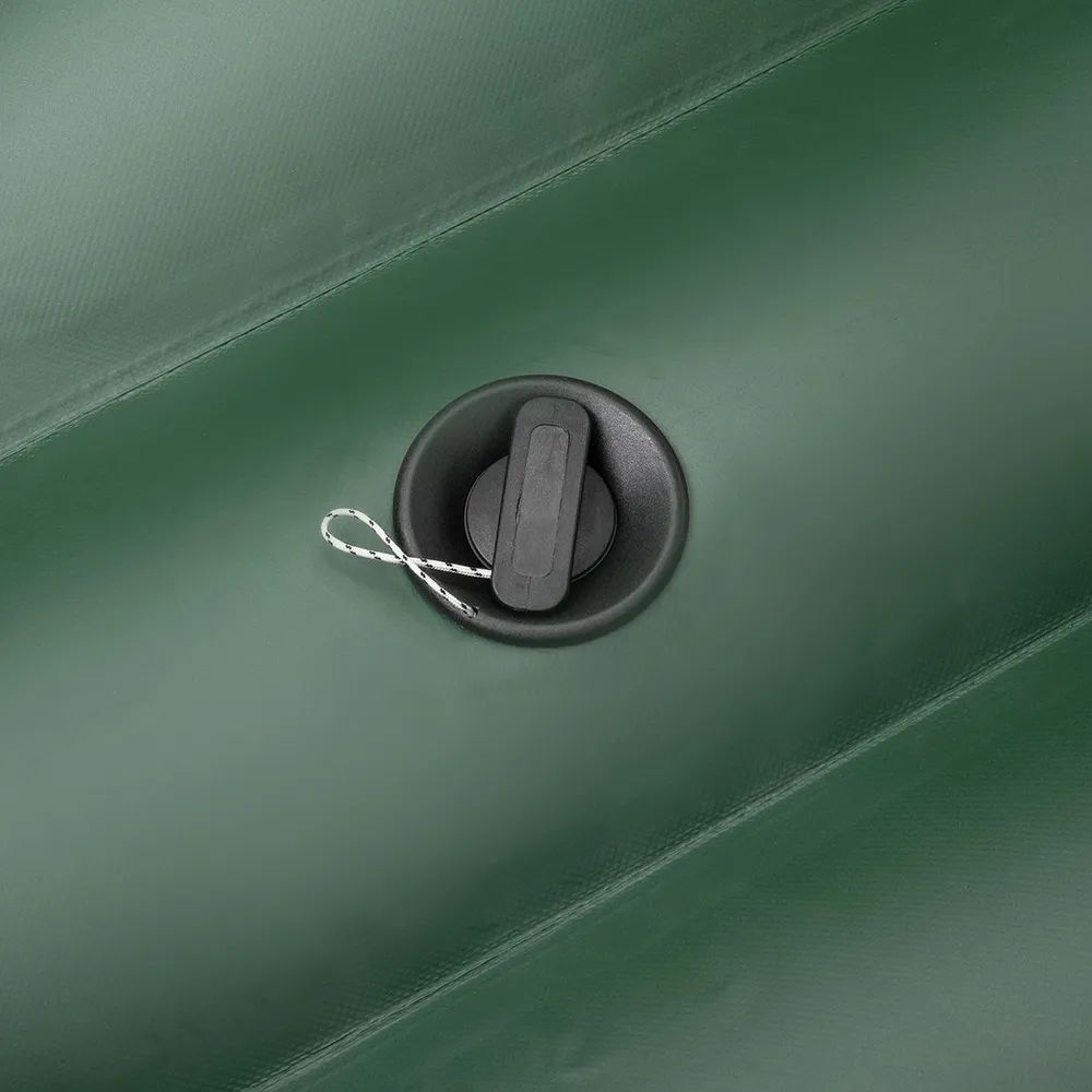 Лодка надувная для рыбалки Тонар Бриз 190 с веслами серый