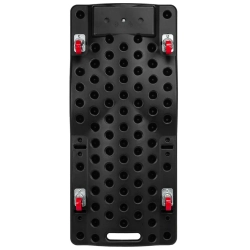 Лежак пластиковый подкатной на 4-х колесах (400х920мм) Forsage F-TRH6803 BIG