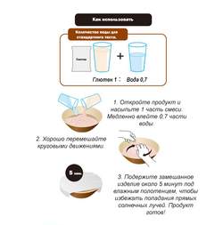 Клубничный глютен 250г