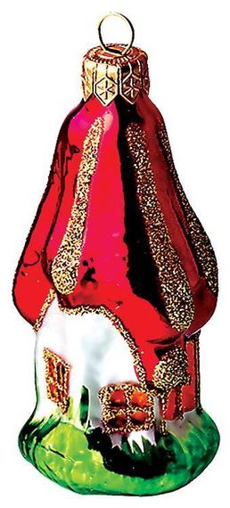 Ёлочное украшение &quot;Домик&quot; h-11 см., в подарочной упаковке, Батик (ФУ-6)