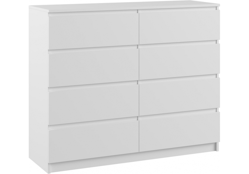 Комод Woodville Мадера 1200.8 лдсп белый