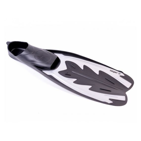 Ласты с закрытой пяткой Sargan Риф Silver Серебристые