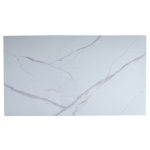 Стол керамический LA ALTA VENECJA Lisa white 160-240*90, каркас белый