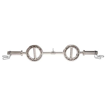 Гриф с вращающимися ручками (замки-пружины) D50 мм PROFI-FIT