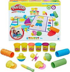 Play-Doh Набор для лепки Текстуры и Инструменты