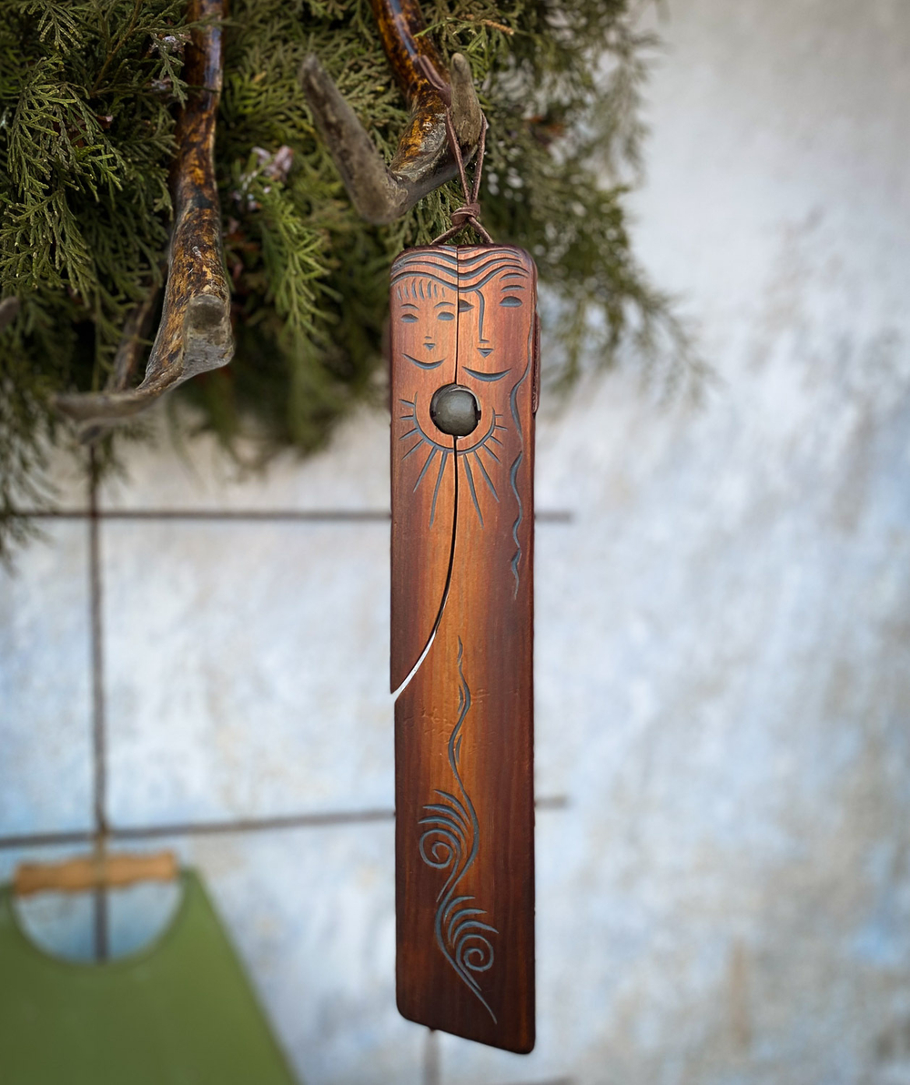 Панно щепное "Дитя" (талисман материнства)