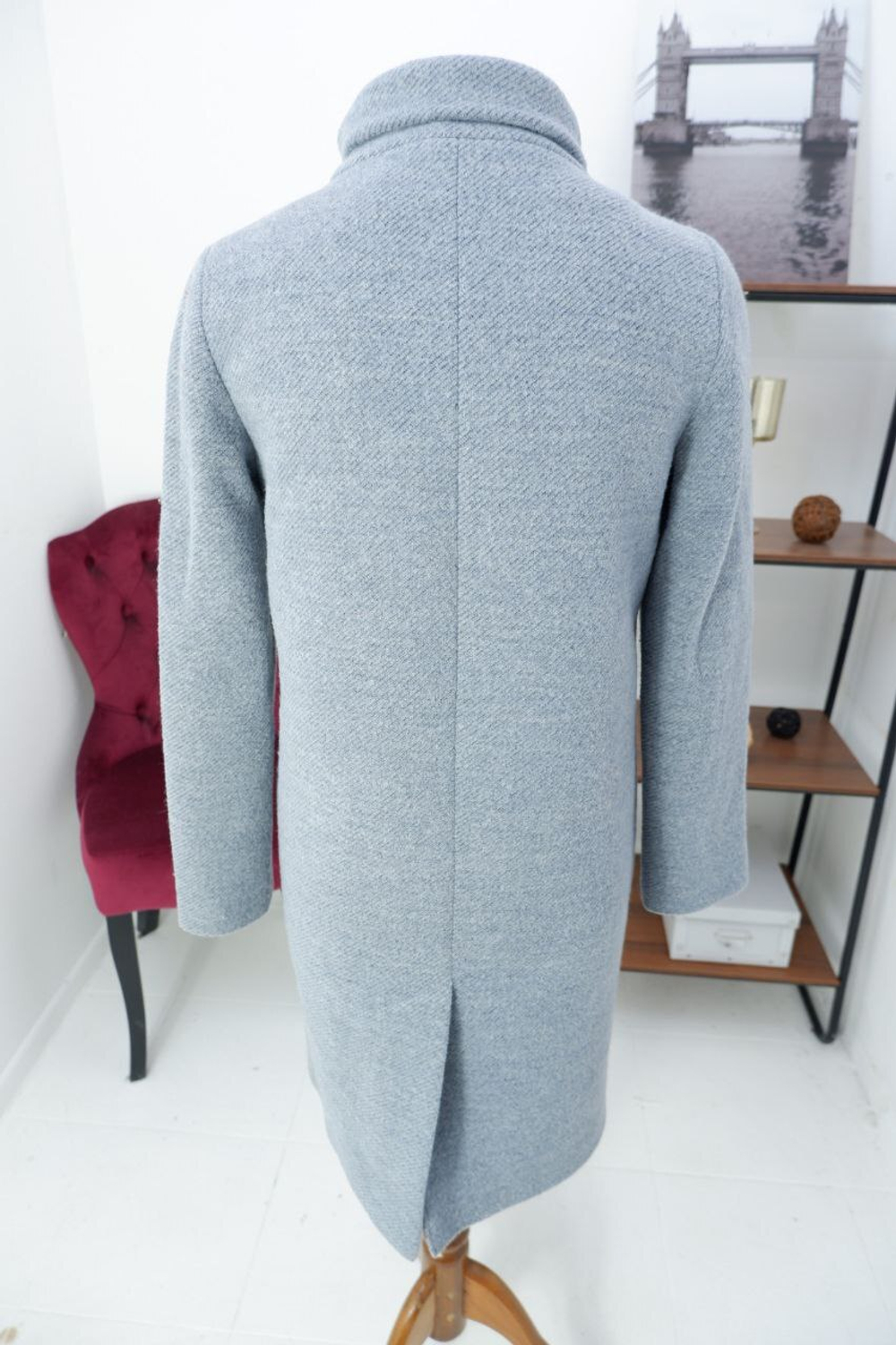 Пальто Синар с шерстью демисезонное 44 размер