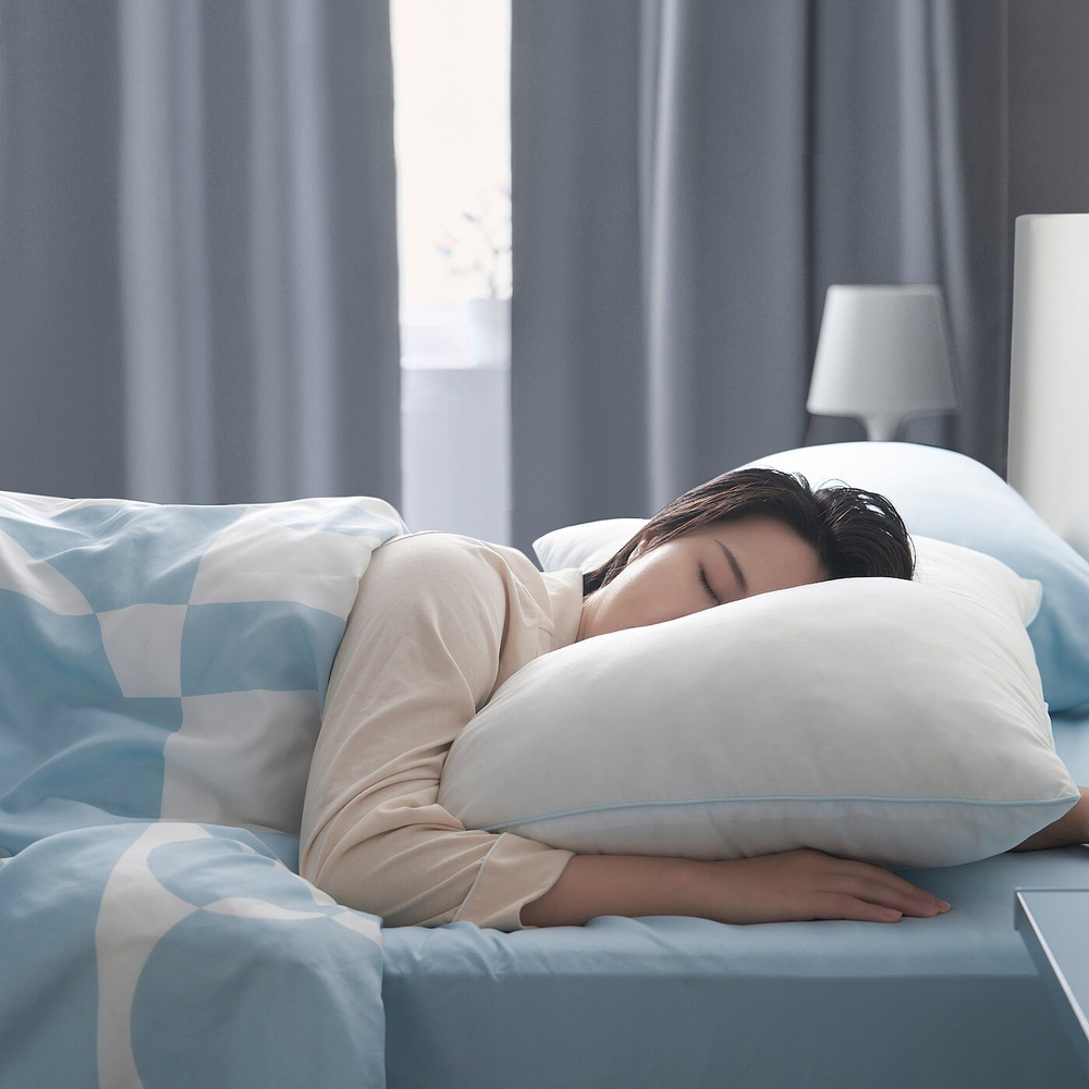 Подушка IKEA BRUKSVARA (БРУКСВАРА), Белый, 50х80 см