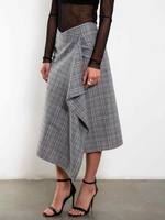 Юбка Мелодия формы (серая клетка)