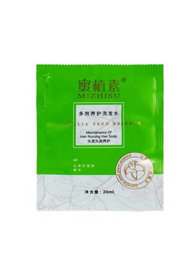 [MIZHISU] НАБОР пробников шампунь-уход МУЛЬТИФУНКЦИОНАЛЬНЫЙ с экстрактом семян камелии Maintenance of Hair Nursing Hair Scalp, 20мл*10шт