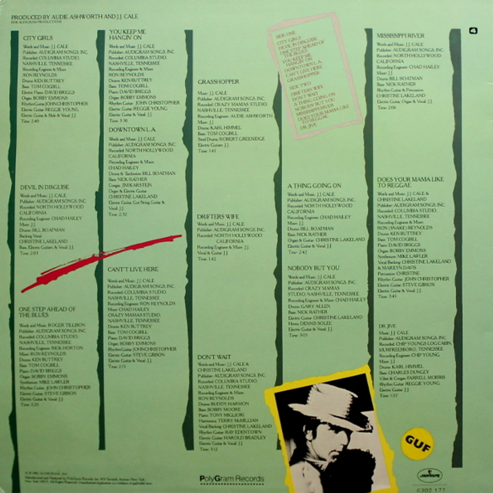 J.J. Cale / Grasshopper (LP)