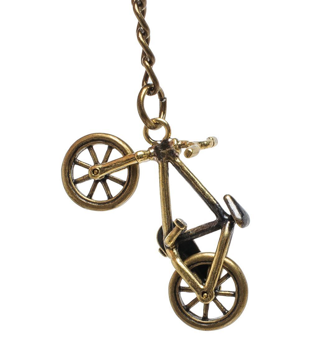 AM-1459 Брелок «Велосипед» (латунь)
