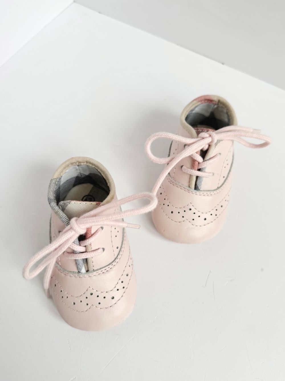 Кожаные пинетки Burberry, 17