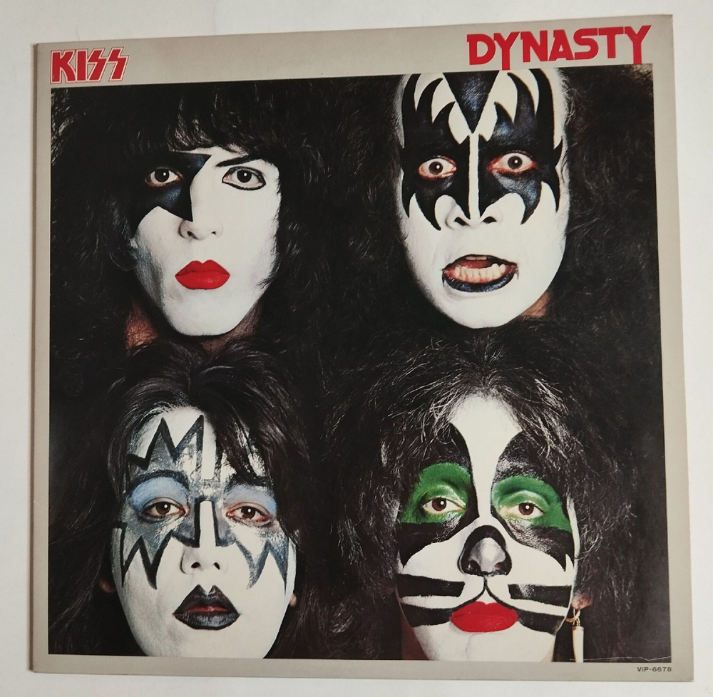 Винтажная виниловая пластинка LP Kiss Dynasty (Japan 1979) (No Obi)