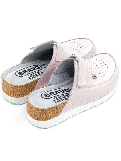 «Ella» | Женские сабо (жемчужный)