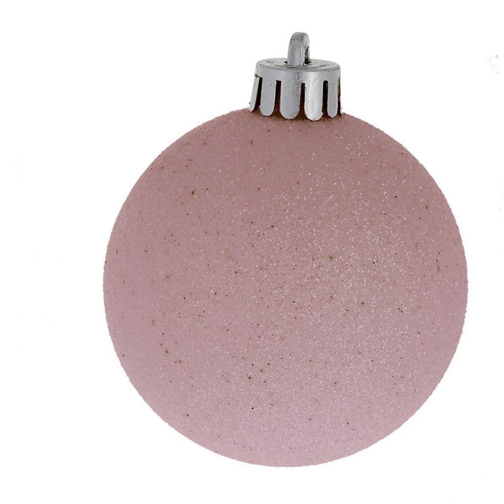 GAEM Набор из 4шт Украшение новогоднее Шар "Нежность", D8 см, L16 W8 H16 см