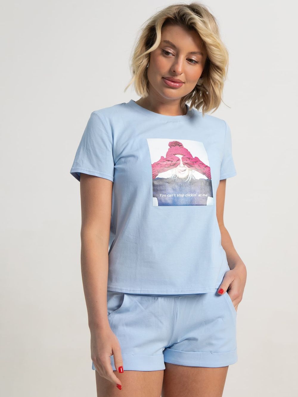 Костюм с шортами Тео (голубой) К15672-50М LT Collection