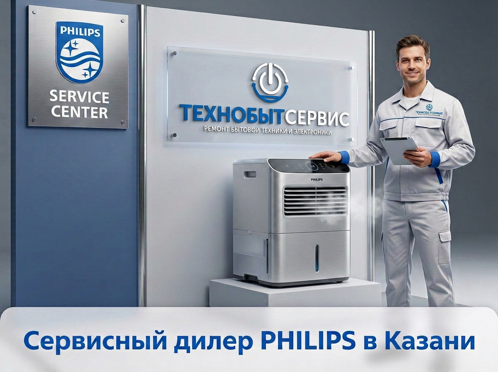 Ремонт увлажнителя воздуха Philips в Казани