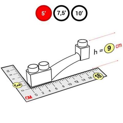 Элемент арки для GigaBloks