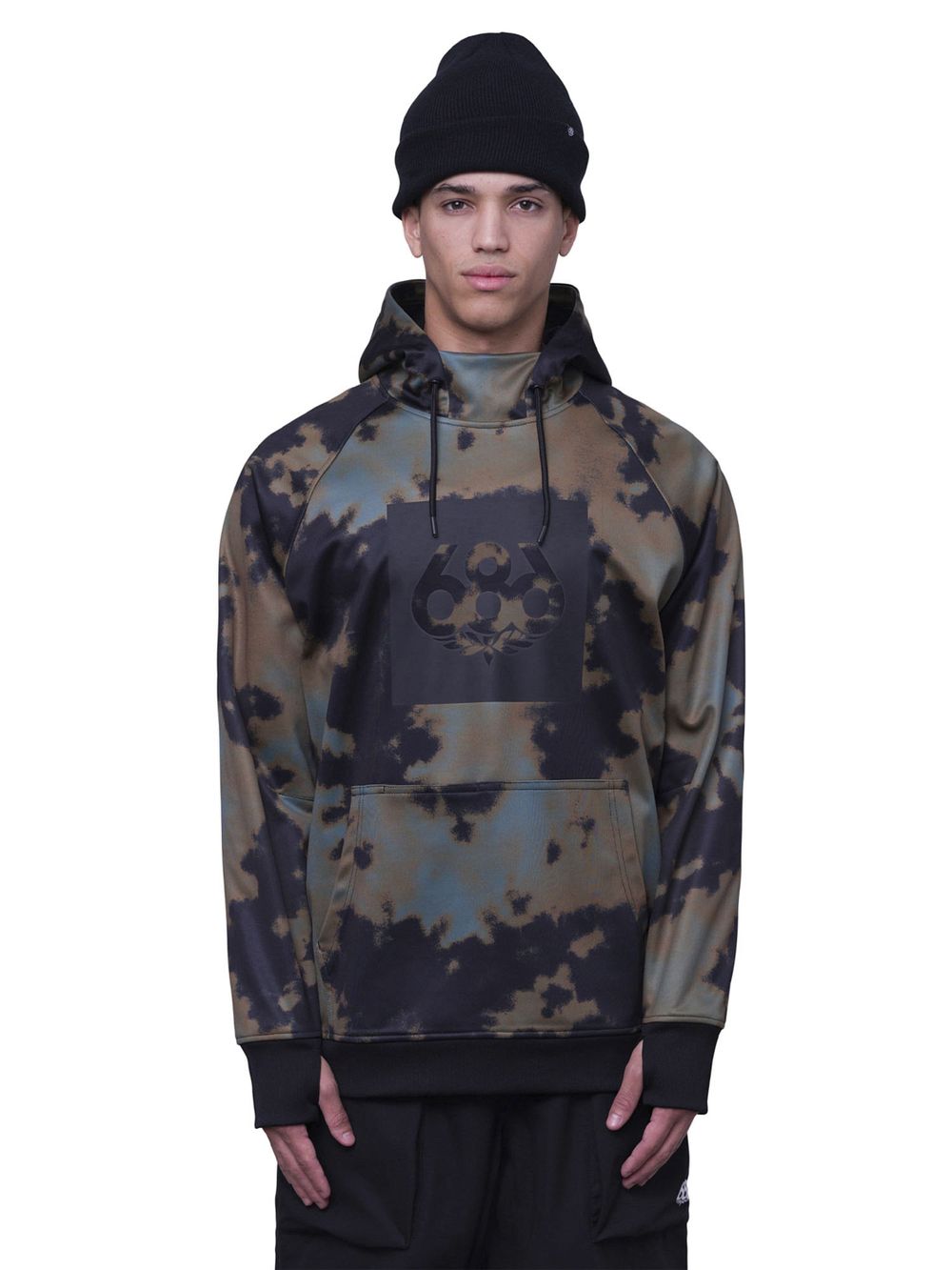 Толстовка 686 MNS BONDED FLEECE PULLOVER HOODY (BREEN NEBULA)