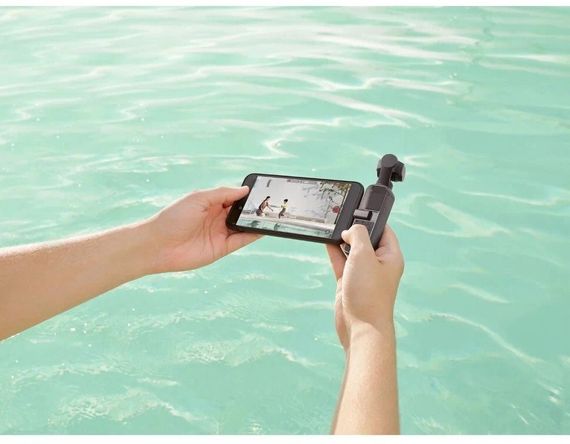 Экшн-камера DJI Osmo Pocket 2 Creator Combo, 3840x2160, 875 мА·ч, черный