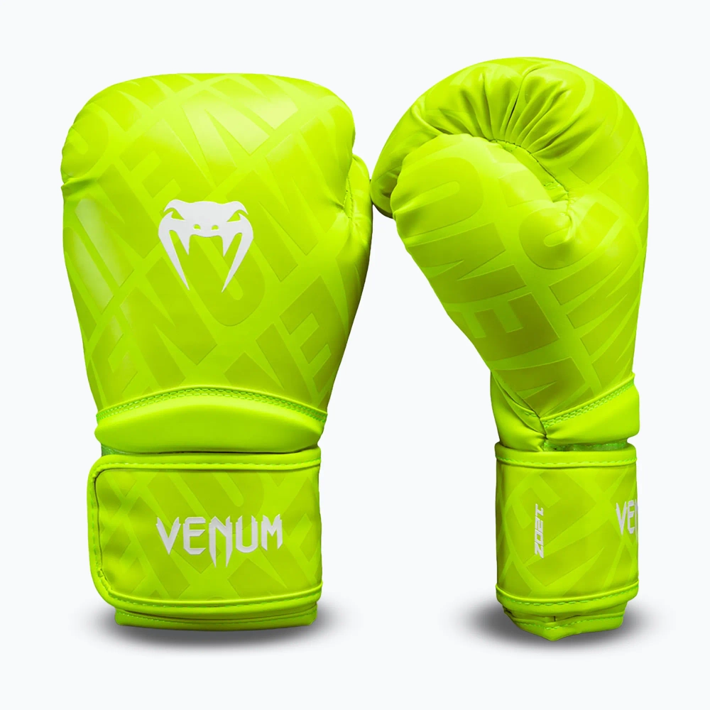 Боксёрские перчатки Venum Contender 1.5 XT 3D Boxing neon yellow