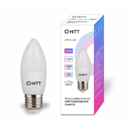 Лампа HiTT-PL-C35-11-230-E27-6500