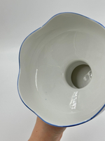 Ваза с синими цветами Wallendorf