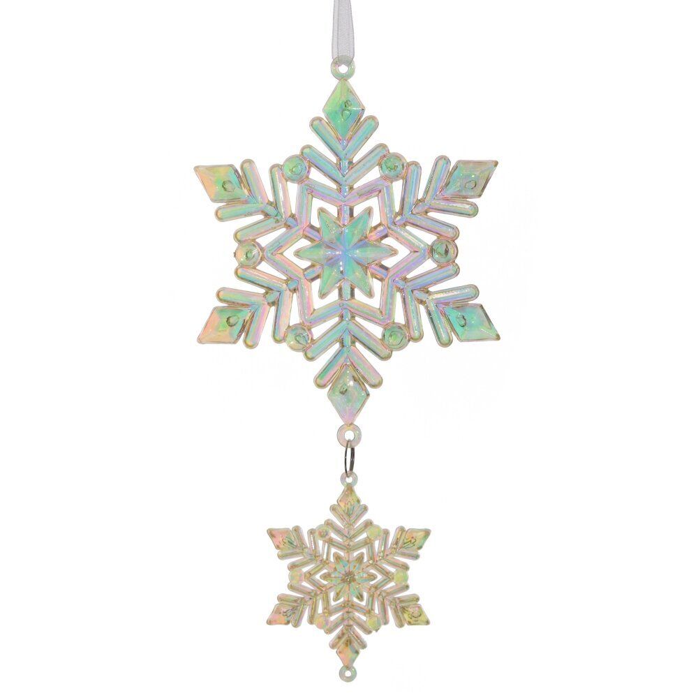 GAEM Украшение новогоднее "Снежинка", L11 W0,3 H21,5 см